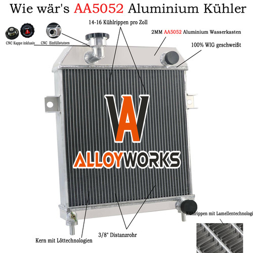 Reihig aluminium kühler - reihig,